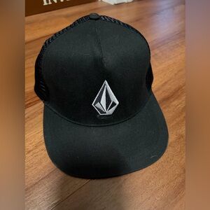 Volcom Black Trucker Hat